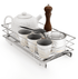 Orvinox 11" Width x 21" Slide Rack Depth Kitchen Pull Out Organization for Kitchen & Pantry